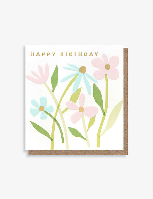 Happy Birthday greetings card...