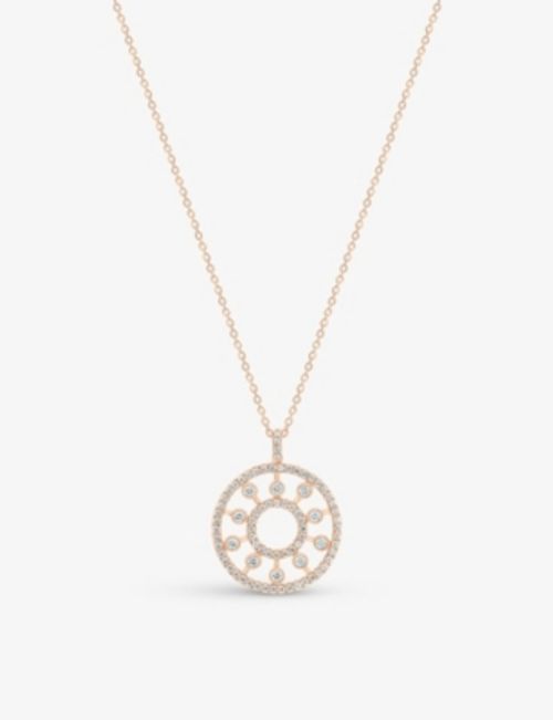 Dewdrop 18ct rose-gold and...