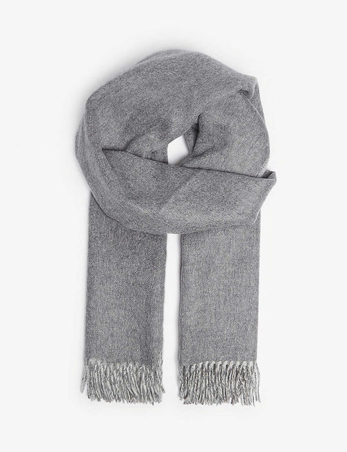 Joe reversible cashmere scarf