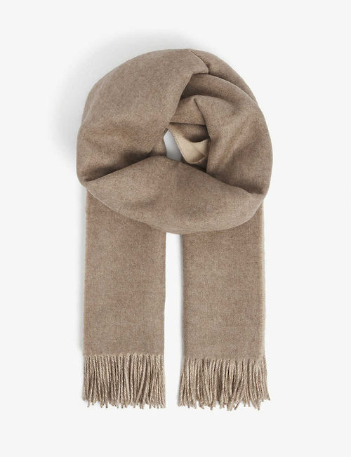 Joe reversible cashmere scarf