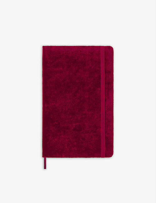 Hardcover velvet notebook...