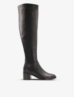 Savior knee high leather boots 200.00 Grazia