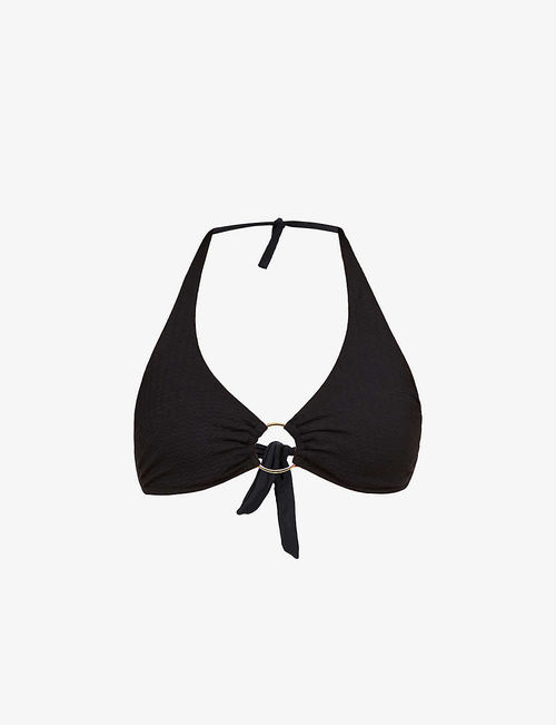 Brussels halterneck bikini top