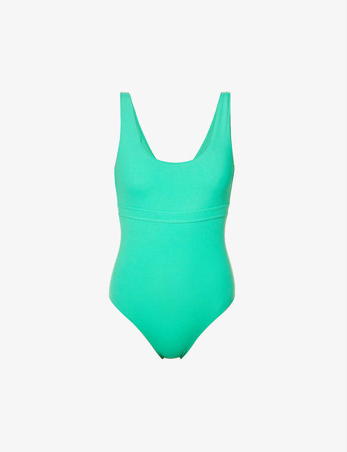 Kos scoop-neck swimsuit