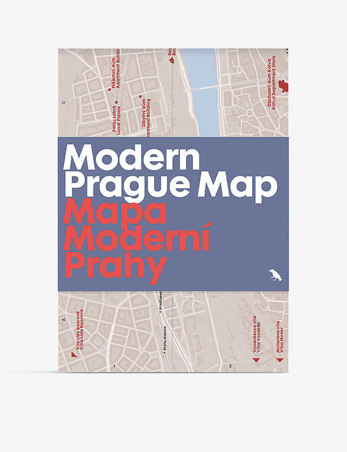 Modern Prague map