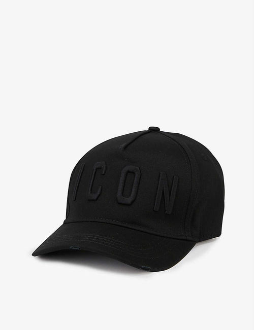 Icon-embroidered cotton...