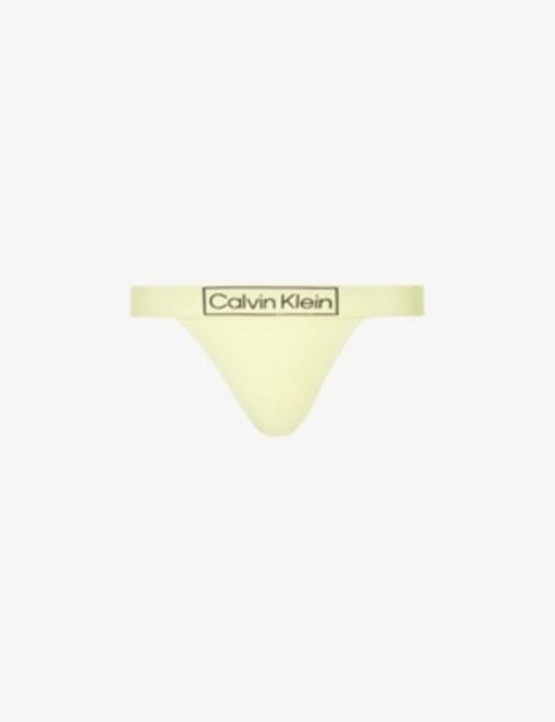 Calvin Klein Reimagined Heritage string thong in cyber green - LGREEN