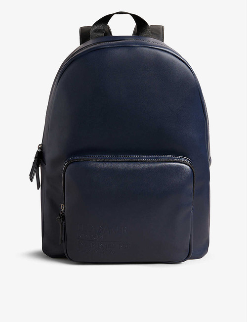 Phileap faux-leather backpack