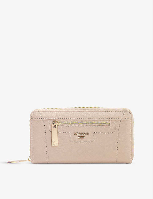 Kallas logo faux-leather purse