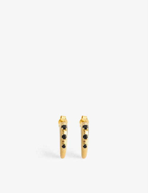 Claw 18ct yellow gold-plated...