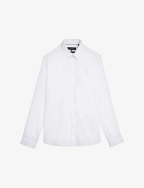 Holmes slim-fit cotton shirt