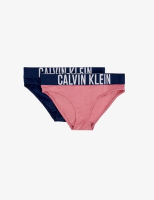 Calvin Klein Modern Cotton bikini briefs pack of two 4-16 years