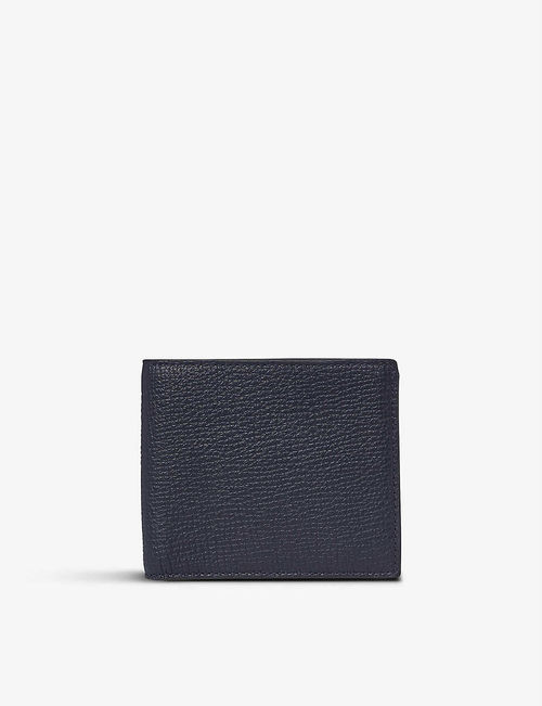 Ludlow six-card leather wallet