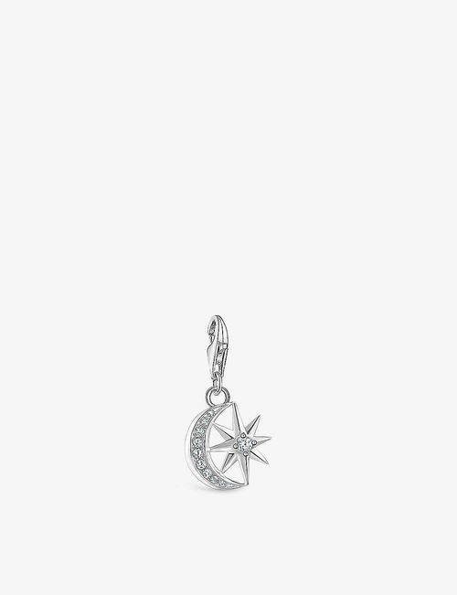 Star and Moon sterling-silver...