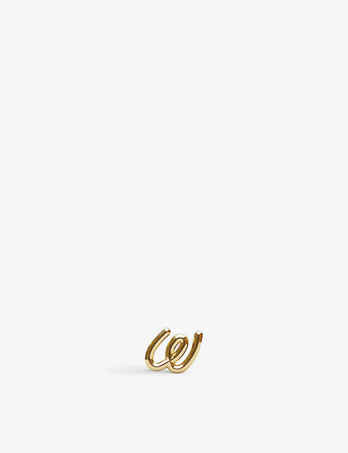 Love Letter W Initial 18ct...