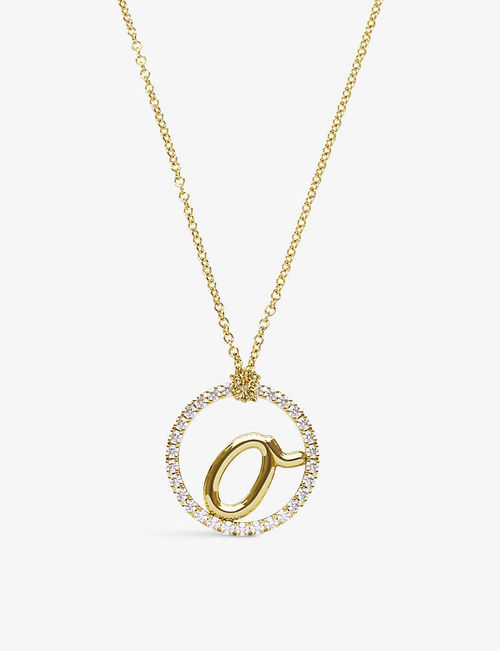 Love Letter O Initial 18ct...