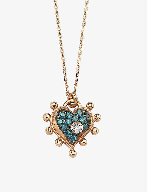 Selda Heart 14ct rose gold,...