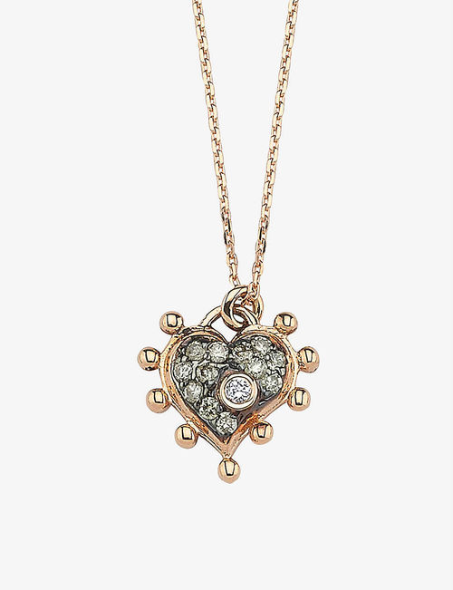 Selda Heart 14ct rose gold,...