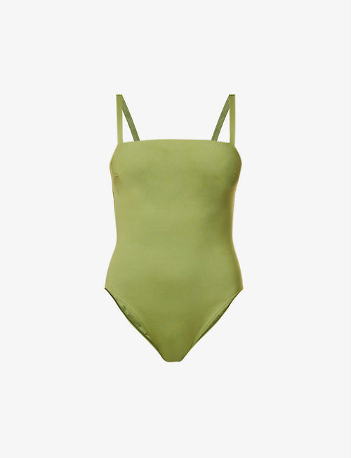 Palma square-neck swimsuit