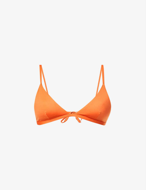 Genoa triangle bikini top