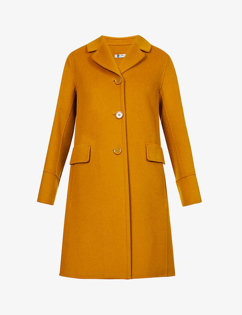 Mari single-breasted wool coat