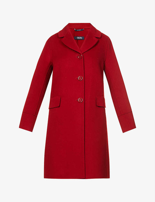 Mari single-breasted wool coat