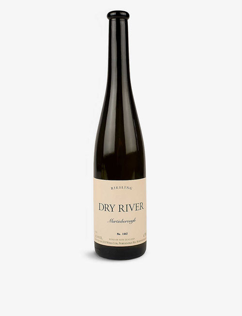 Dry River Riesling white wine...