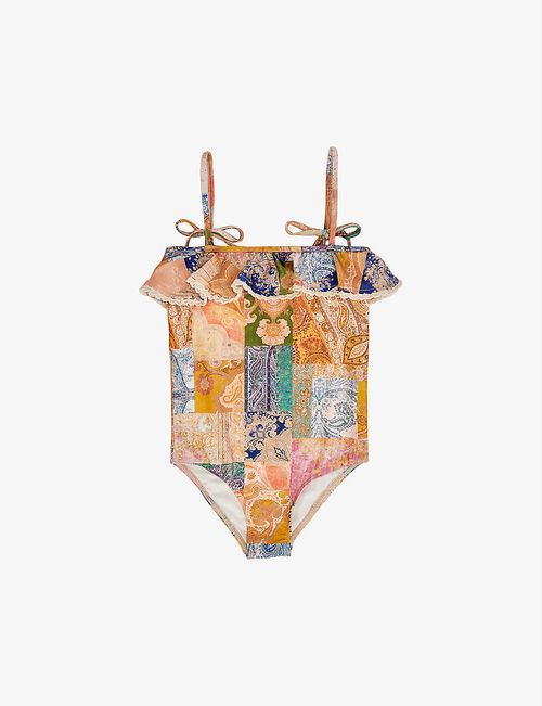 Anneke paisley-print swimsuit...