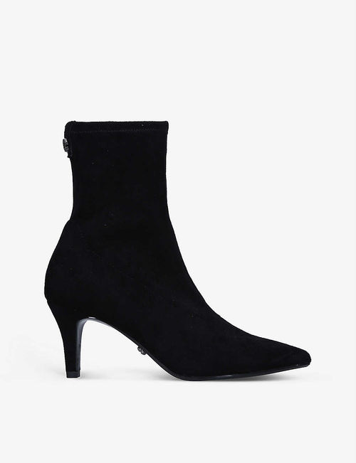 Flute Sock faux-suede ankle...