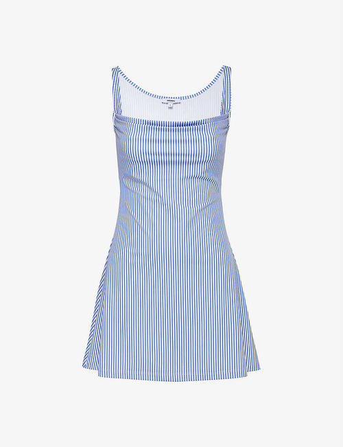 miaou stretch-woven mini dress