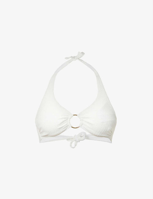 Brussels halterneck bikini top