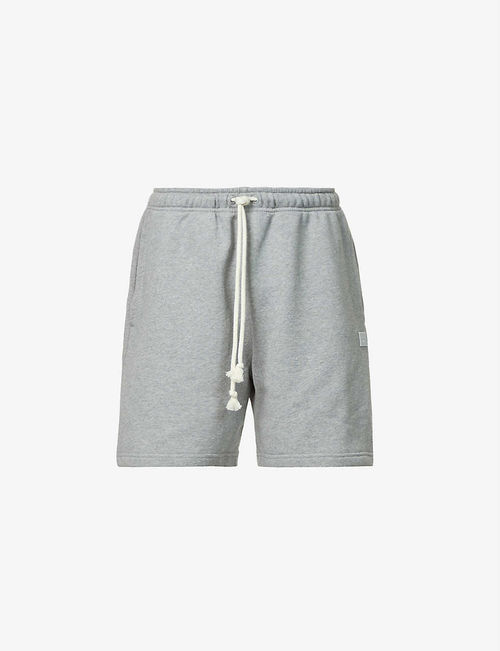 Forge mid-rise cotton shorts