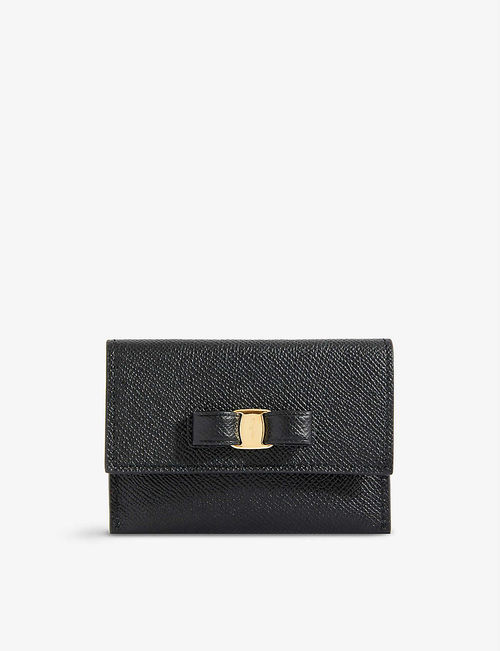 Vara leather card holder