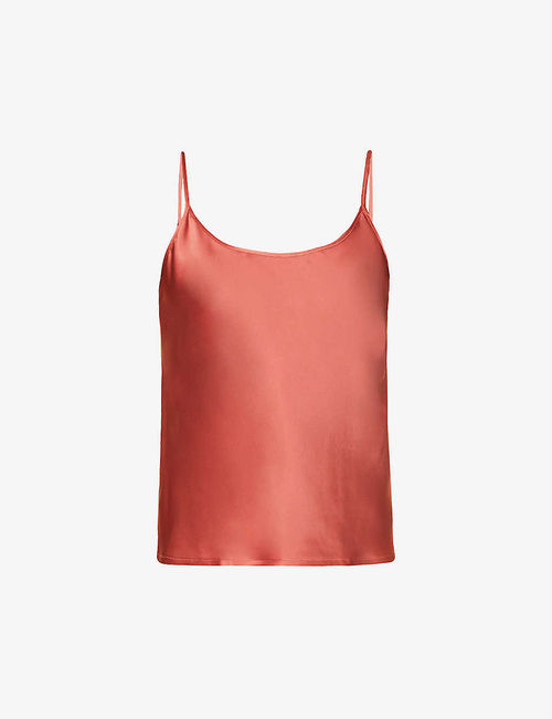 Loose-fit sleeveless...