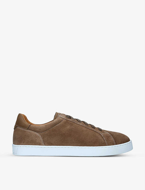 Costa suede low-top trainers