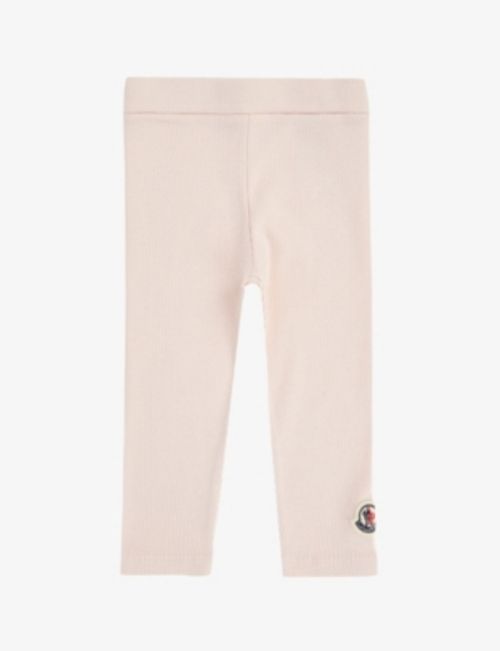 Brand-patch ribbed cotton-jersey jogging bottoms 3 months - 3 years, £80.00