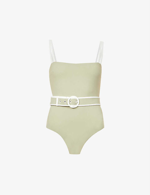 Reuben belted swimsuit