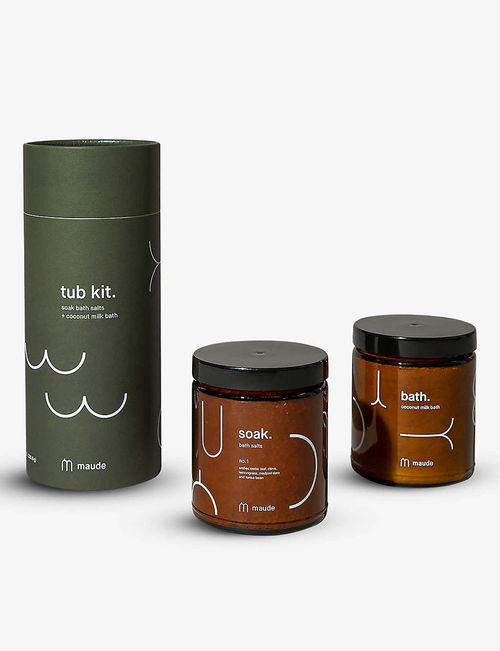 Tub Kit bath salt and milk set