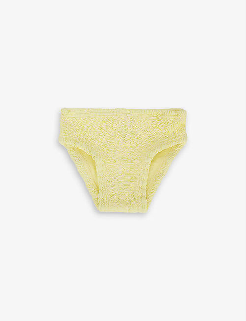 Crinkled bikini bottoms 1-6...