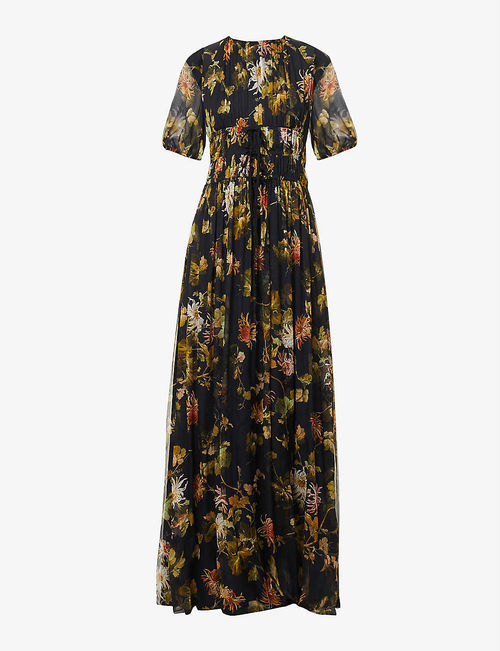 Cassia floral-print...