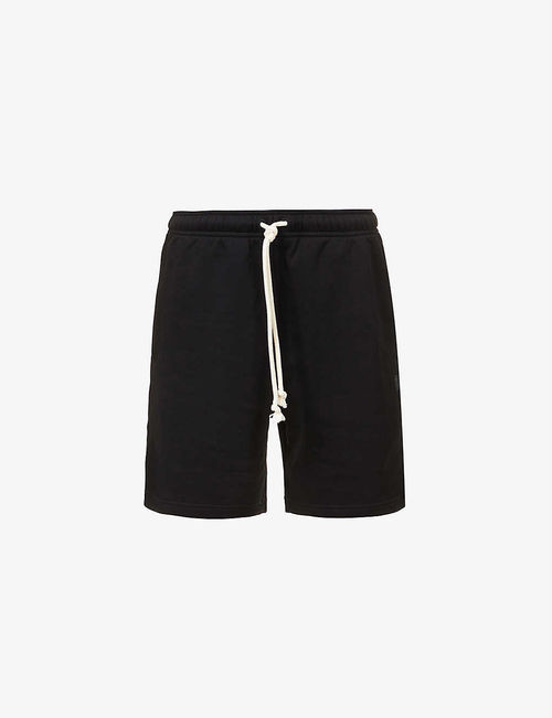 Forge mid-rise cotton shorts