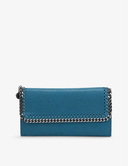 Falabella vegan-leather wallet