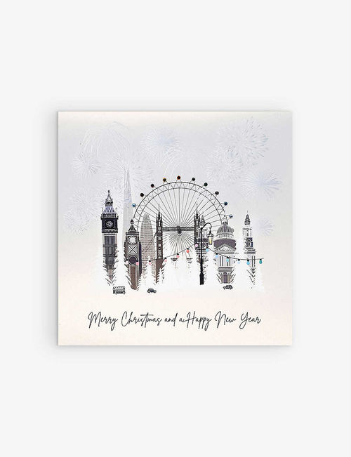 London Christmas card 16.5cm...