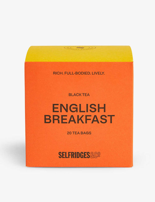 English breakfast tea bags...