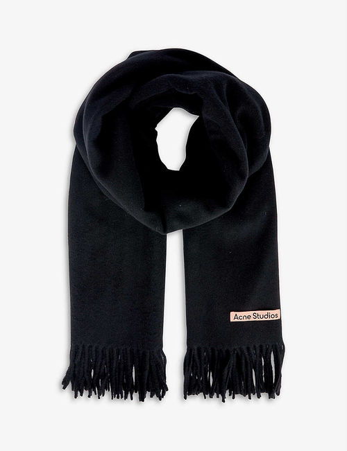 Canada New fringed wool scarf