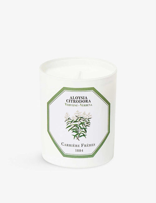 Aloysia Citrodora Verbena scented candle 185g