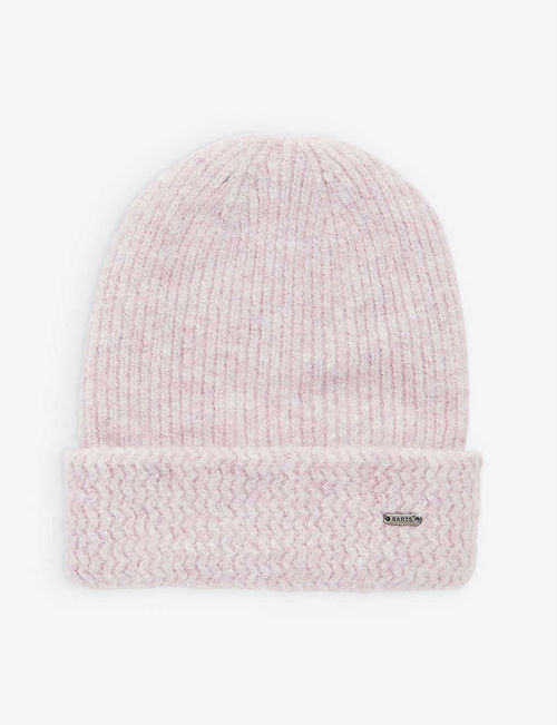 Shae wide-brim ribbed knitted...