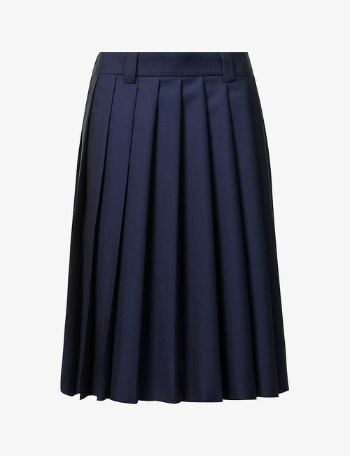 Tela pleated A-line...