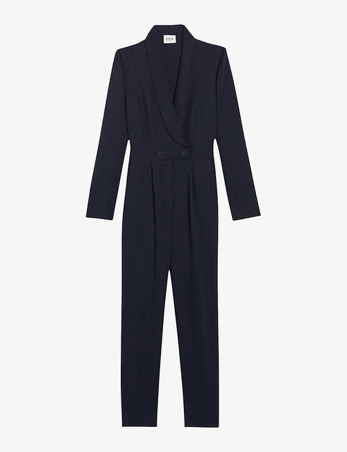 Tailored woven jumpsuit