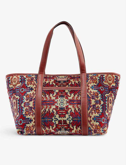 Darwen Tapestry woven tote bag